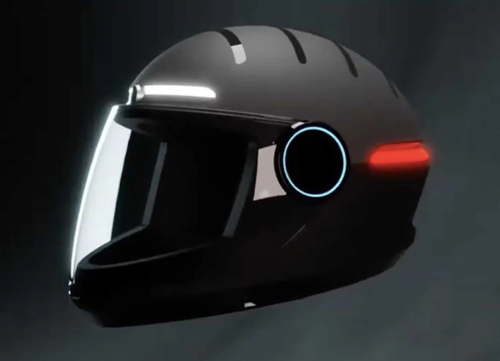 Bike helmet with online bluetooth