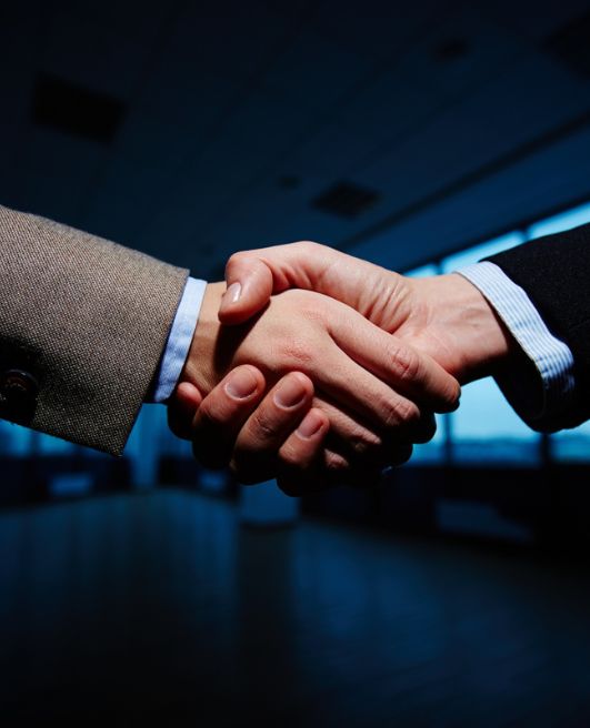 Shake Hand Contact Us image