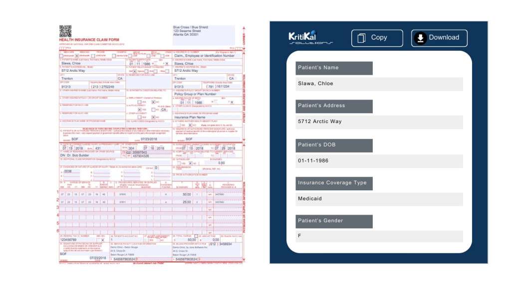 Claims Processing using IDP solution