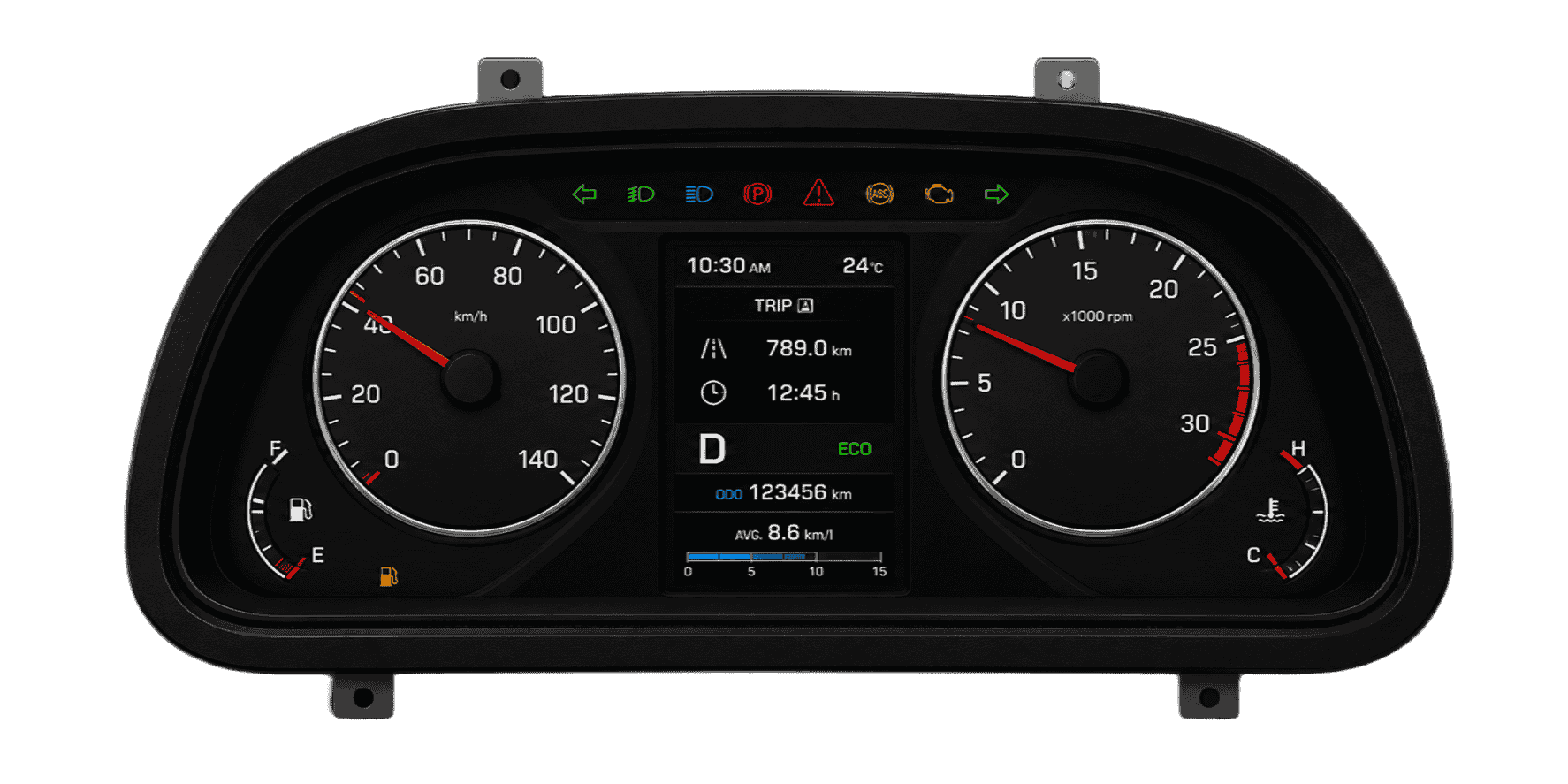 Automotive Digital Instrument Cluster - Kritikal Solutions